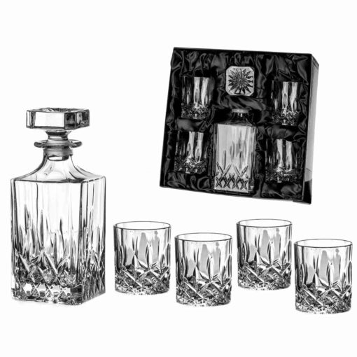 Lisovaný whisky set v krásnej krabičke